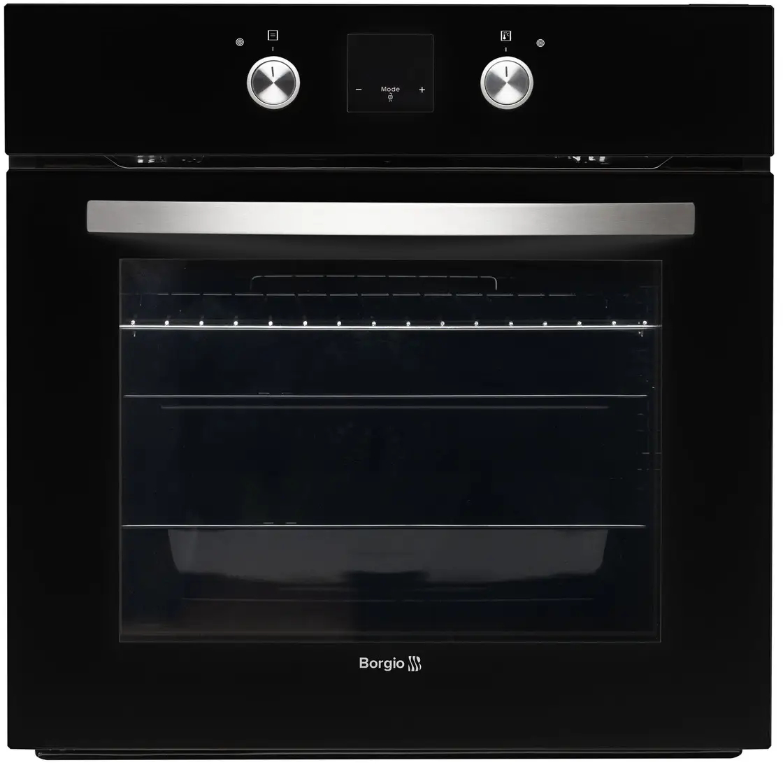 Духовой шкаф электрический Borgio OME 208.01 V Black Glass - Фото 1