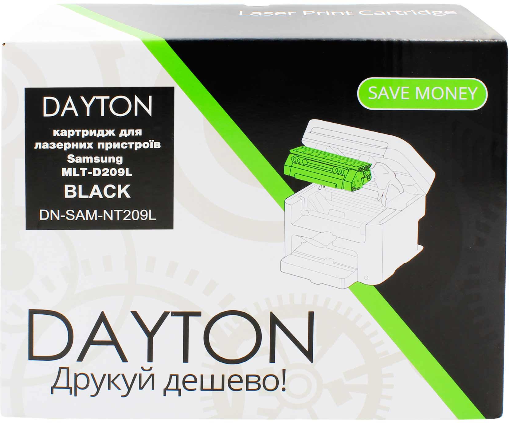 Картридж для лазерных принтеров/МФУ Dayton Samsung MLT-D209L для ML-2853/SCX-4824 (DN-SAM-NT209L) - Фото 1