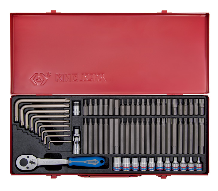 Купить Набор бит для отвертки KING TONY 3/8'' 69 шт. (5169PR) - Фото 1 Набор бит для отвертки KING TONY 3/8'' 69 шт. (5169PR) - Фото 1