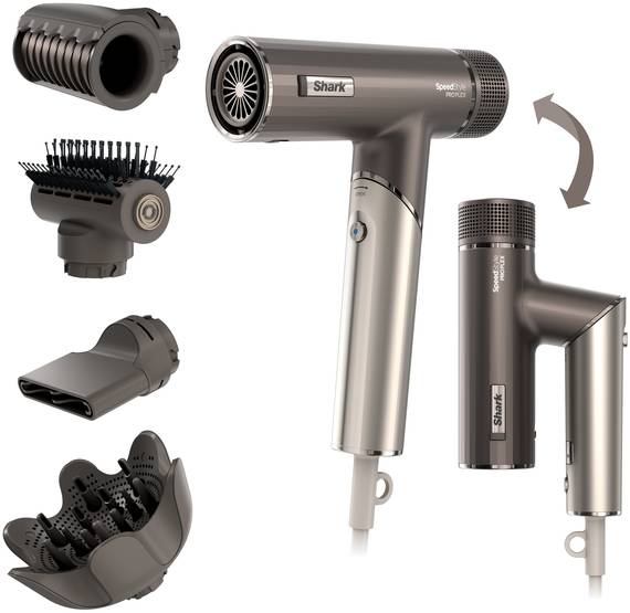 Фен Shark SpeedStyle Pro FLEX 4-in-1 Hair Dryer System (HD542EU) - Фото 1