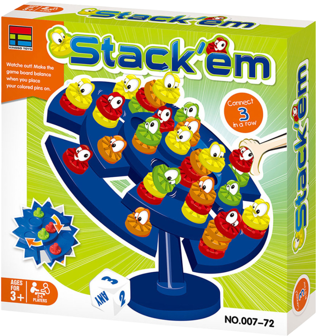 Купить Настольная игра (3-4 года) Kingso Toys балансирующие колпачки (007-72) - Фото 1 Настольная игра (3-4 года) Kingso Toys балансирующие колпачки (007-72) - Фото 1