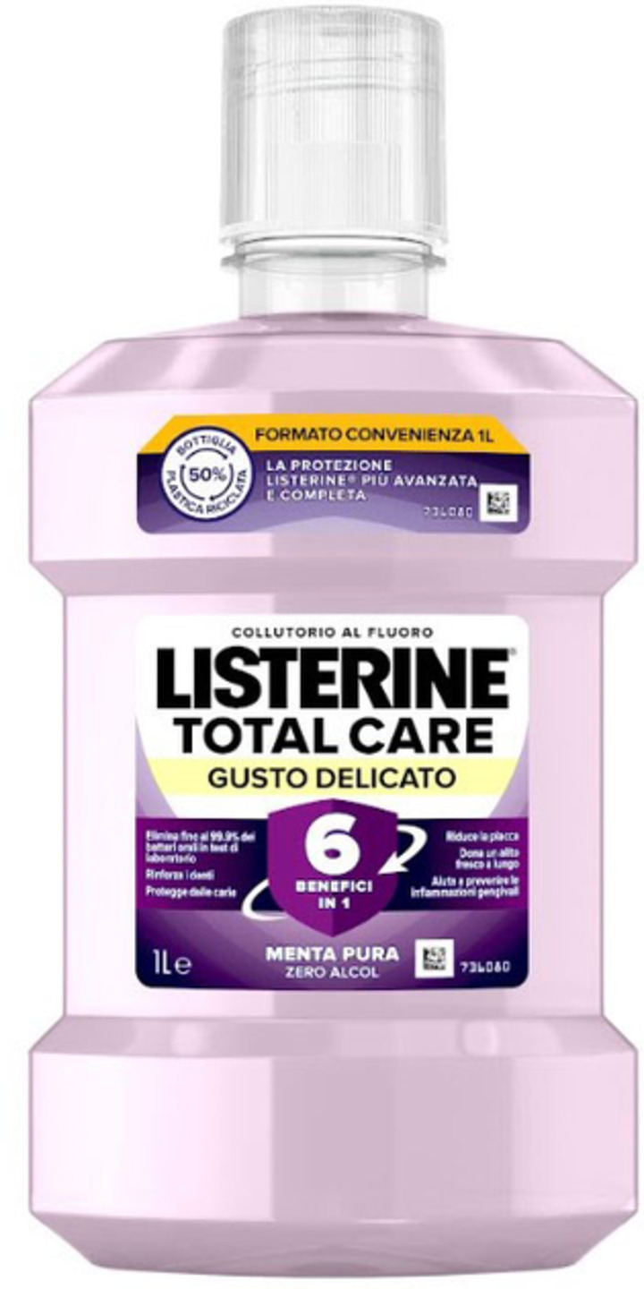 Ополаскиватель для полости рта Listerine Total Care 1 л. (3574661665917) - Фото 1