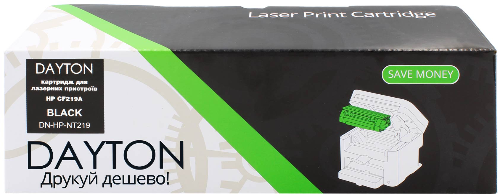 Картридж для лазерных принтеров/МФУ Dayton HP CF219A (19A) для LJ Pro M101/M130 (DN-HP-NT219) - Фото 1
