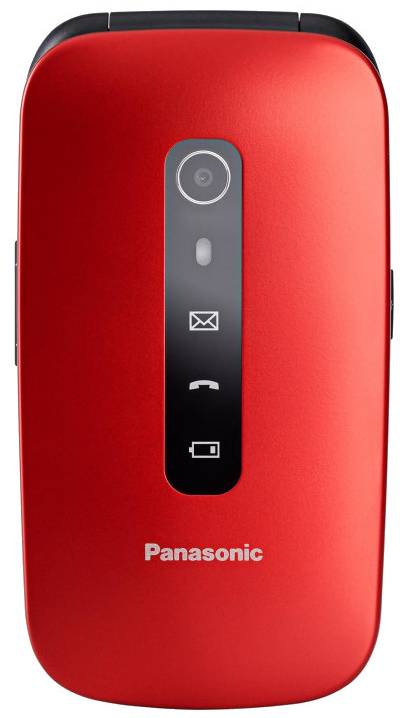 Мобильный телефон Panasonic KX-TU550EXR Red - Фото 1