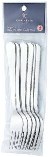 Набор вилок столовых Corinthia Napoli 6 шт. S-CC9DF6-CT51 (CT51-DF6) - Фото 1