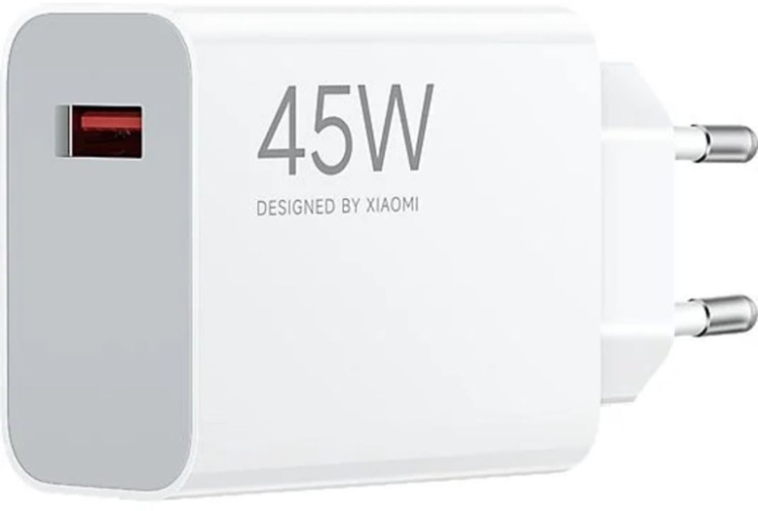 Сетевое зарядное устройство Xiaomi 45W Turbo Charging USB-A White (BHR07SLEU) - Фото 1