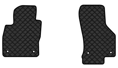 Коврики из экокожи в салон авто передние EVAtech ECO для Passat (B8) Volkswagen 2014-2023 8 поколение Combi EU VW31151ARJ2AV4BBB - Фото 1