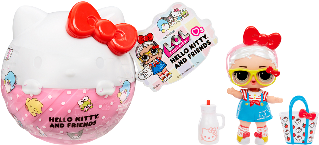 Лялька-сюрприз набір L.O.L. Surprise! серії Loves Hello Kitty – HELLO KITTY І ДРУЗІ (в асорт.) (523840) - Фото 1