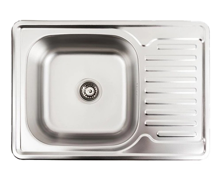 Мойка кухонная Platinum 7050 ДЕКОР (0,8/180 мм) - Фото 1