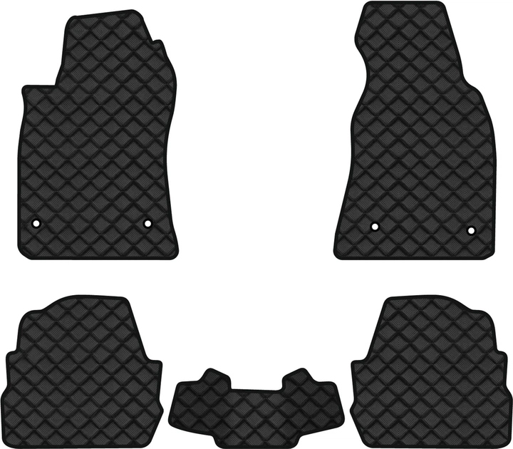 Коврики из экокожи в салон авто EVAtech ECO для A6 (C5) 4WD Restyling Audi 2001-2004 2 поколение Combi EU AU31486CGB5AV4BBB - Фото 1