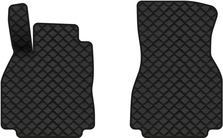 Коврики из экокожи в салон авто передние EVAtech для Megane (II) Renault 2002-2009 2 поколение Combi EU RT31911A2BBB - Фото 1