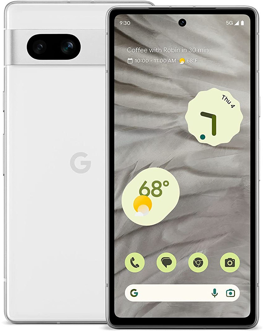 Смартфон Google Pixel 7a 128GB Whitesnow (Відновлений, Ідеальний стан) - Фото 1