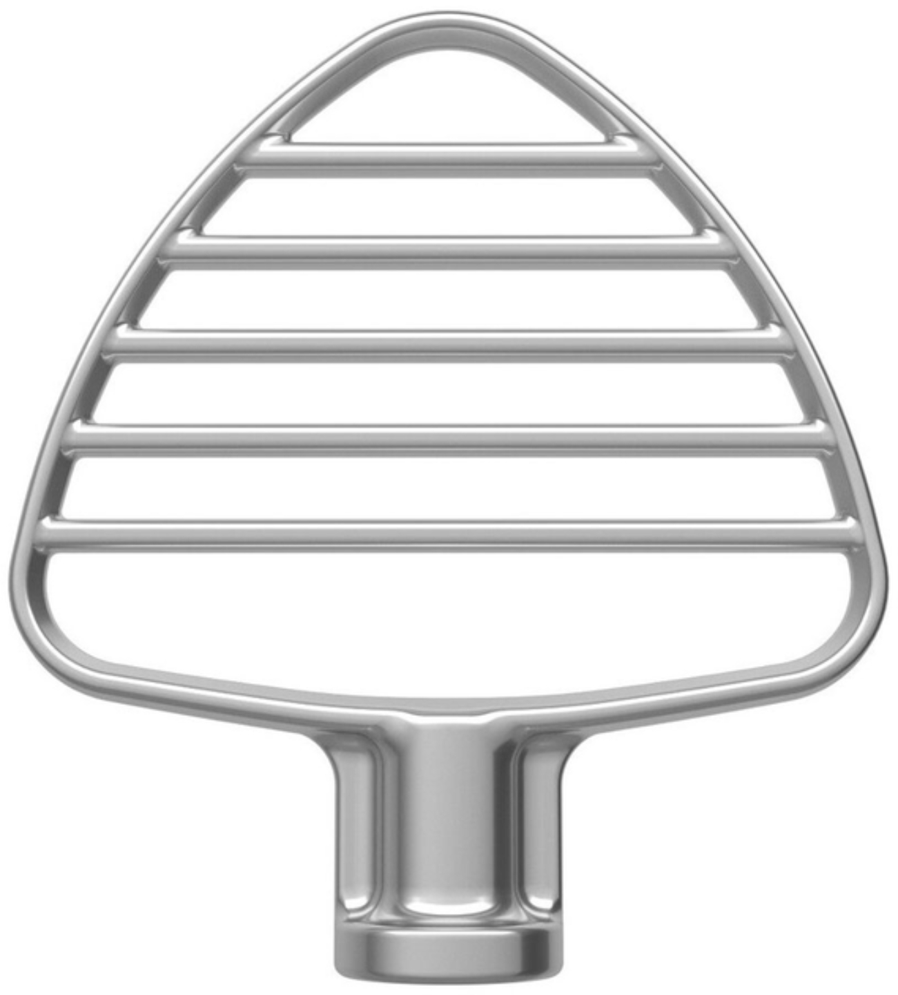 Насадка для планетарного миксера KitchenAid для чаши 4,8/ 4,7/4,3 л (5KSMPB5SS) - Фото 1