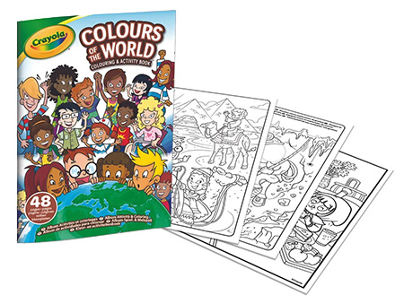 Раскраски классические Crayola Colours of the World 48 стр. (04-2668) - Фото 1