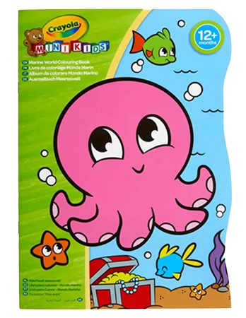 Раскраски классические Crayola Море 16 стр. (25-1480-1) - Фото 1