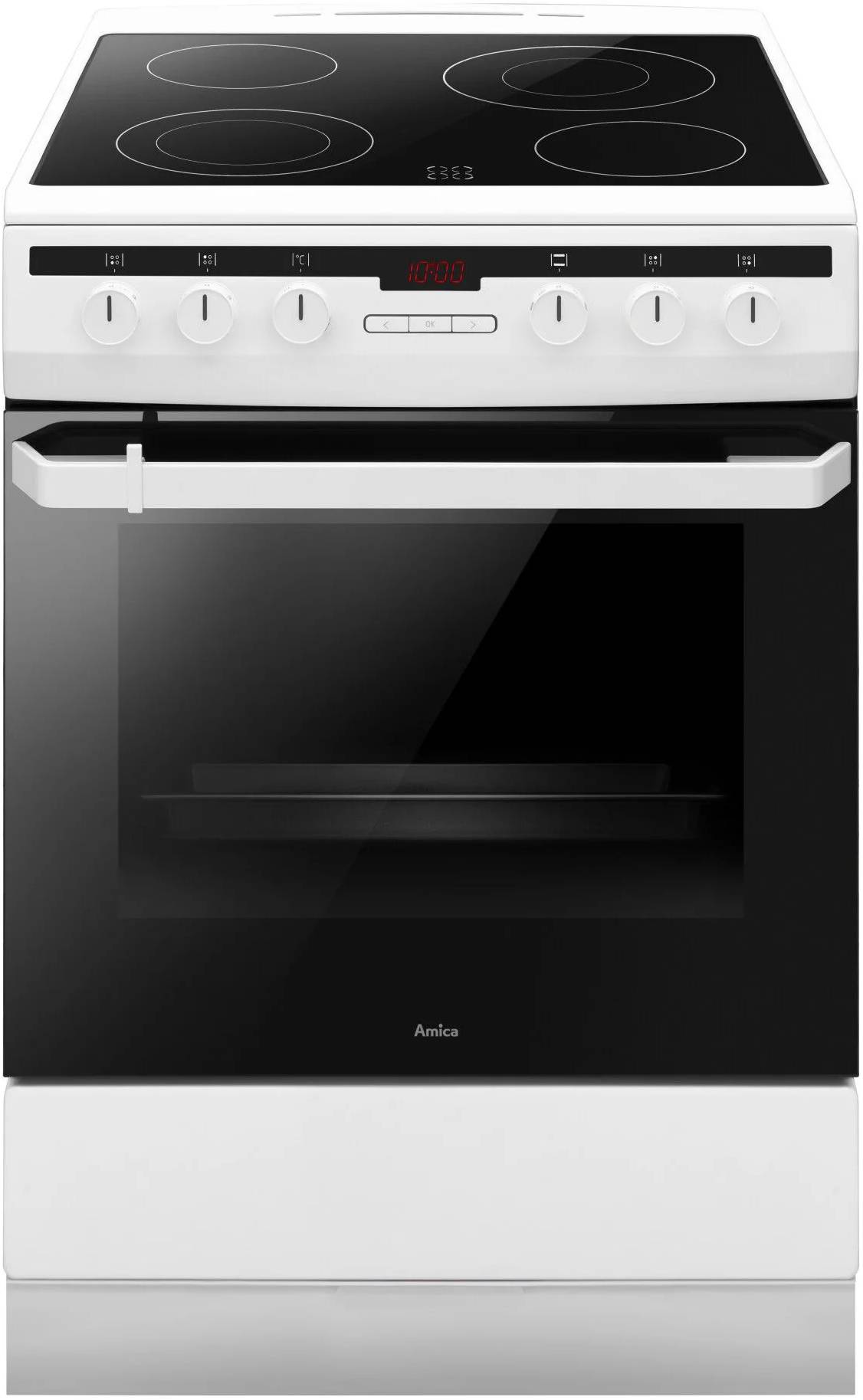 Плита электрическая Amica 618CE3.332HTaQ(W) - Фото 1