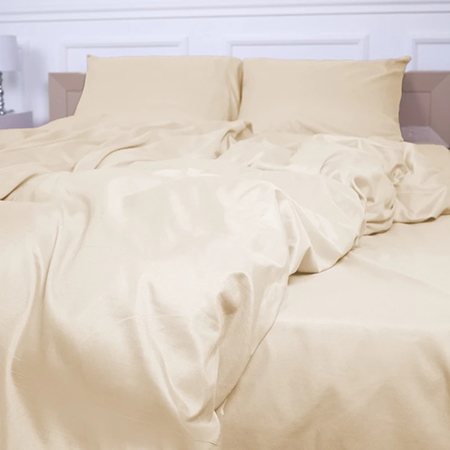 Простынь двуспальная MirSon Soft Elegance №11-0103 Egret 180х190 см (2200010910025) - Фото 1