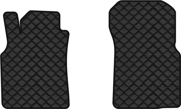 Коврики из экокожи в салон авто передние EVAtech ECO для Almera (N16) Nissan 2000-2006 2 поколение Sedan EU NS3380A2BBB - Фото 1