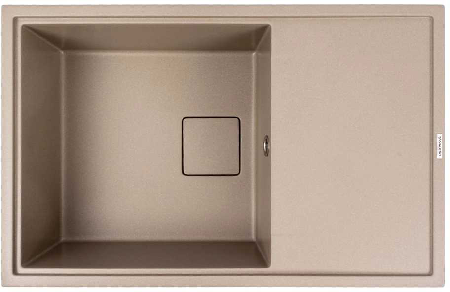 Купити Мийка кухонна VALESO 7950 GALANS матова (титан) - Фото 1 Мийка кухонна VALESO 7950 GALANS матова (титан) - Фото 1