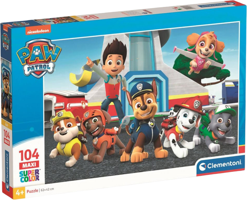 Купити Пазли (3-4 роки) Clementoni Paw Patrol серія MAXI 104 ел. (23753) - Фото 1 Пазли (3-4 роки) Clementoni Paw Patrol серія MAXI 104 ел. (23753) - Фото 1