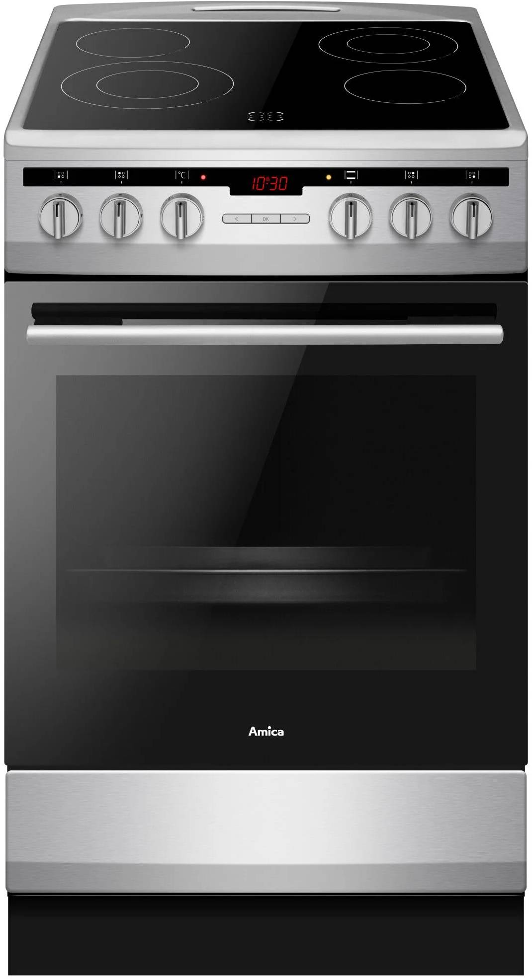 Плита електрична Amica 57CE3.315HTaQ(Xx) - Фото 1