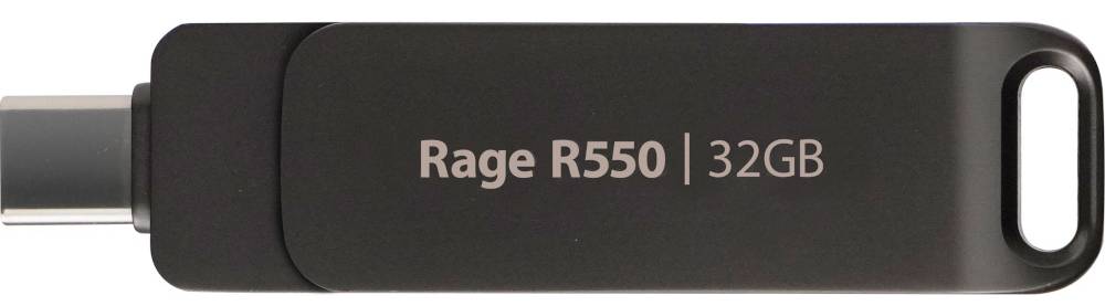 Флеш USB Patriot RAGE R550 32GB USB 3.2 Gen 1 Swing Ty pe-A+C (PE32GR550DSAD) - Фото 1