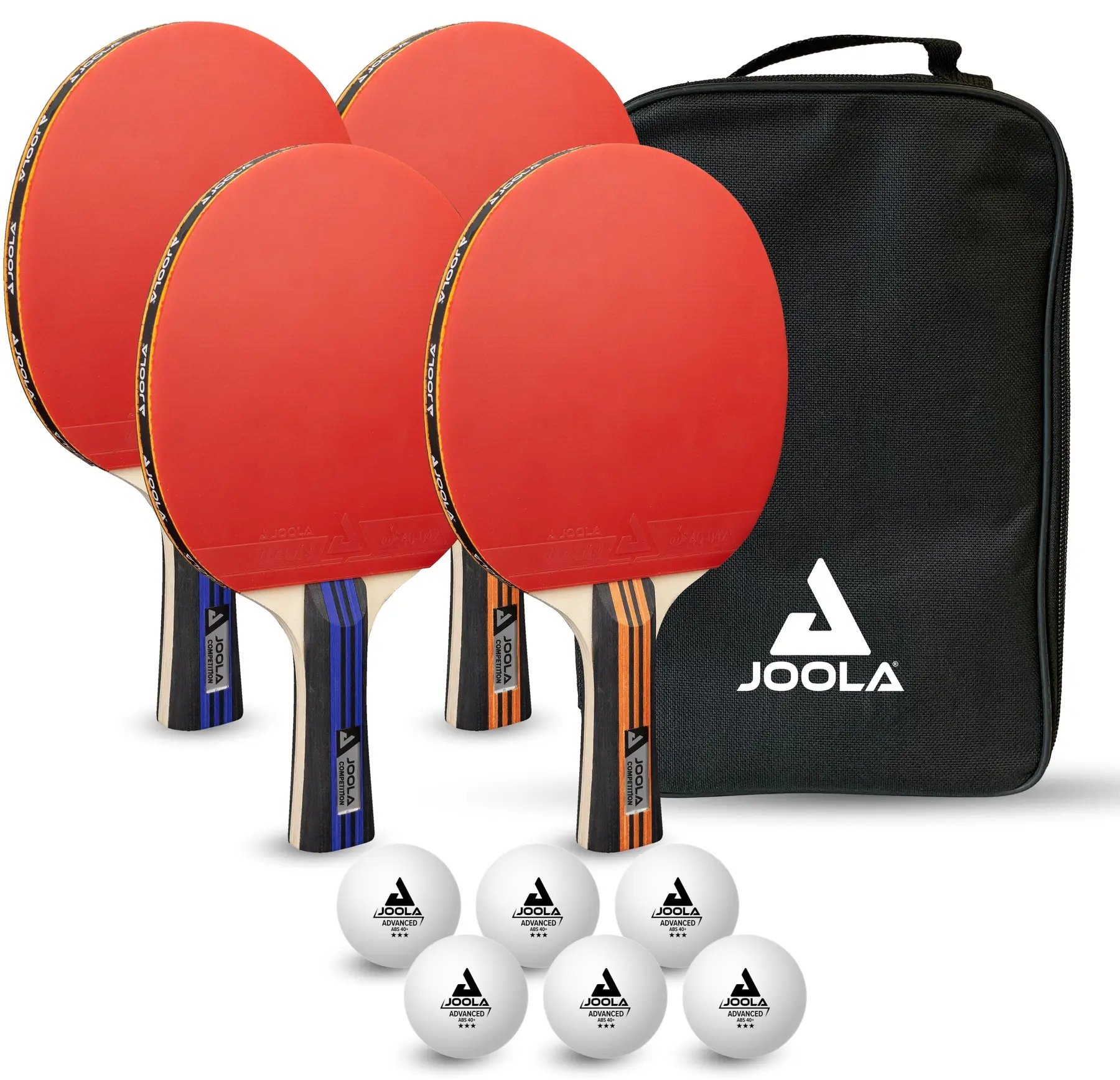 Набор для настольного тенниса Joola Family Advanced 4 Bats 6 Balls (54823) - Фото 1