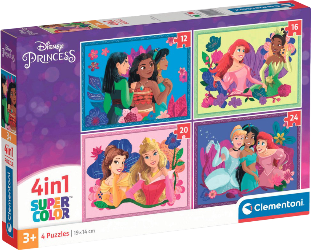 Купити Пазли (3-4 роки) Clementoni Princess 12,16,20 та 24 ел. (21517) - Фото 1 Пазли (3-4 роки) Clementoni Princess 12,16,20 та 24 ел. (21517) - Фото 1
