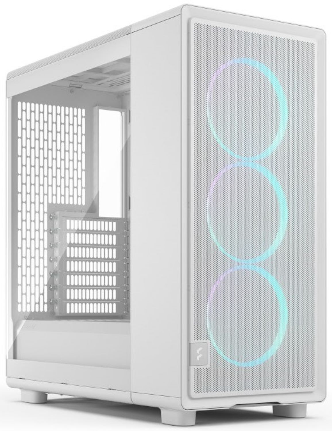 Корпус Fractal design Epoch White TG RGB Clear tint (FD-C-EPO1A-05) без БЖ - Фото 1