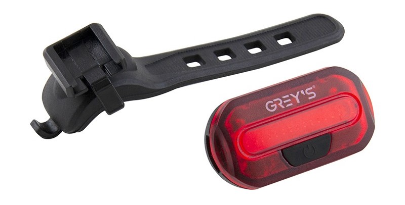 Ліхтар велосипедний Grey's 15хLEDs 2XCR2032 2 реж. вологозахищений корпус (GR11170) - Фото 1