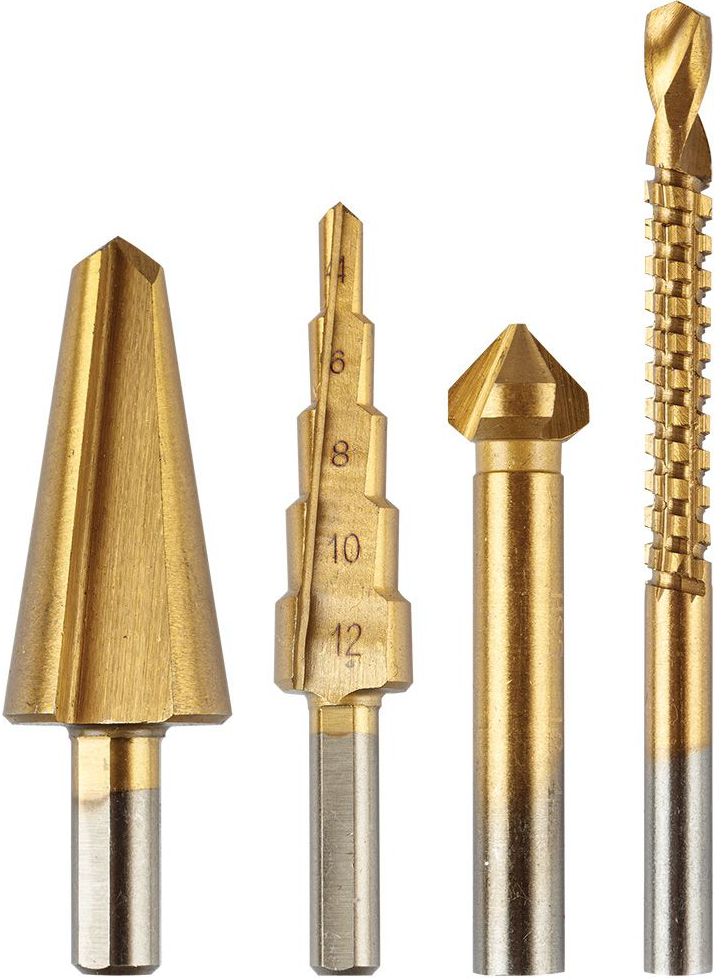 Набір свердел GRAPHITE 4 шт. (54T301) - Фото 1