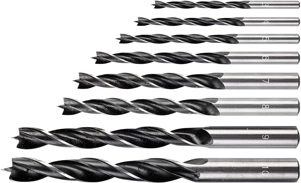 Купить Набор сверл GRAPHITE 3-10 мм 8 шт. (54T575) - Фото 1 Набор сверл GRAPHITE 3-10 мм 8 шт. (54T575) - Фото 1