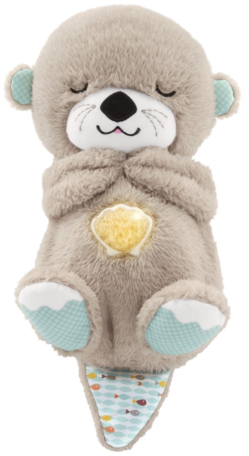 Нічник дитячий Fisher-Price М'яка іграшка Казкові сни видрьонка (FXC66) - Фото 1
