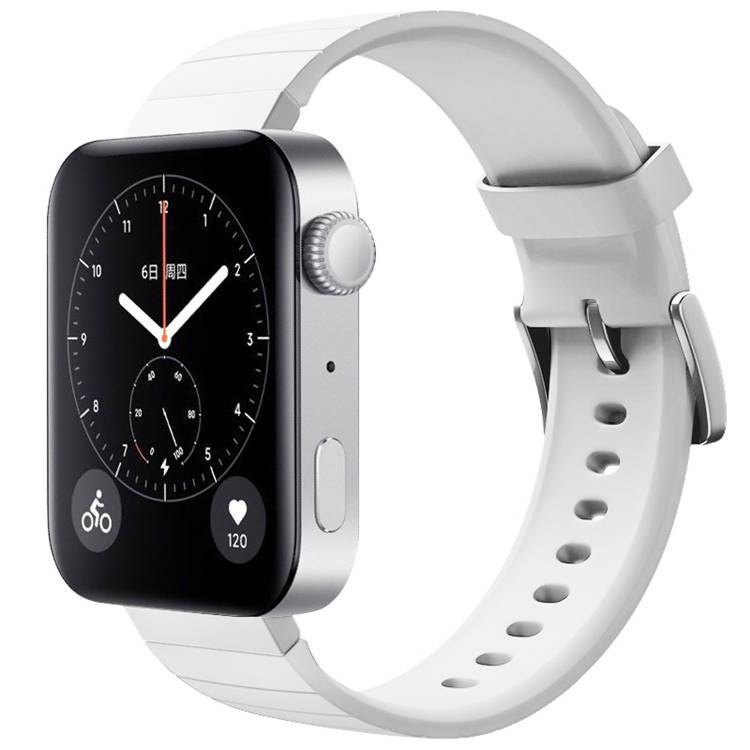Ремешок для смарт-часов BeCover Xiaomi Mi Watch/Garmin Vivoactive 3S/4S/Venu 2С/Canyon CNS-SW71SS/Mobvoi TicWatch C2/Withings Activite Steel/Huawei Honor S1 White (704521) - Фото 1