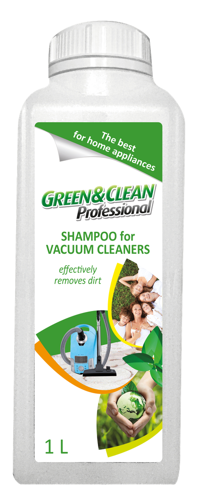 Шампунь для пылесосов моющих Green&Clean Professional 1000мл - Фото 1