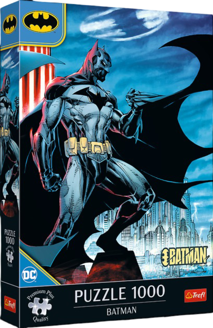 Купити Пазли (8 +) Trefl Premium Batman Герой 1000 ел. (08903) - Фото 1 Пазли (8 +) Trefl Premium Batman Герой 1000 ел. (08903) - Фото 1