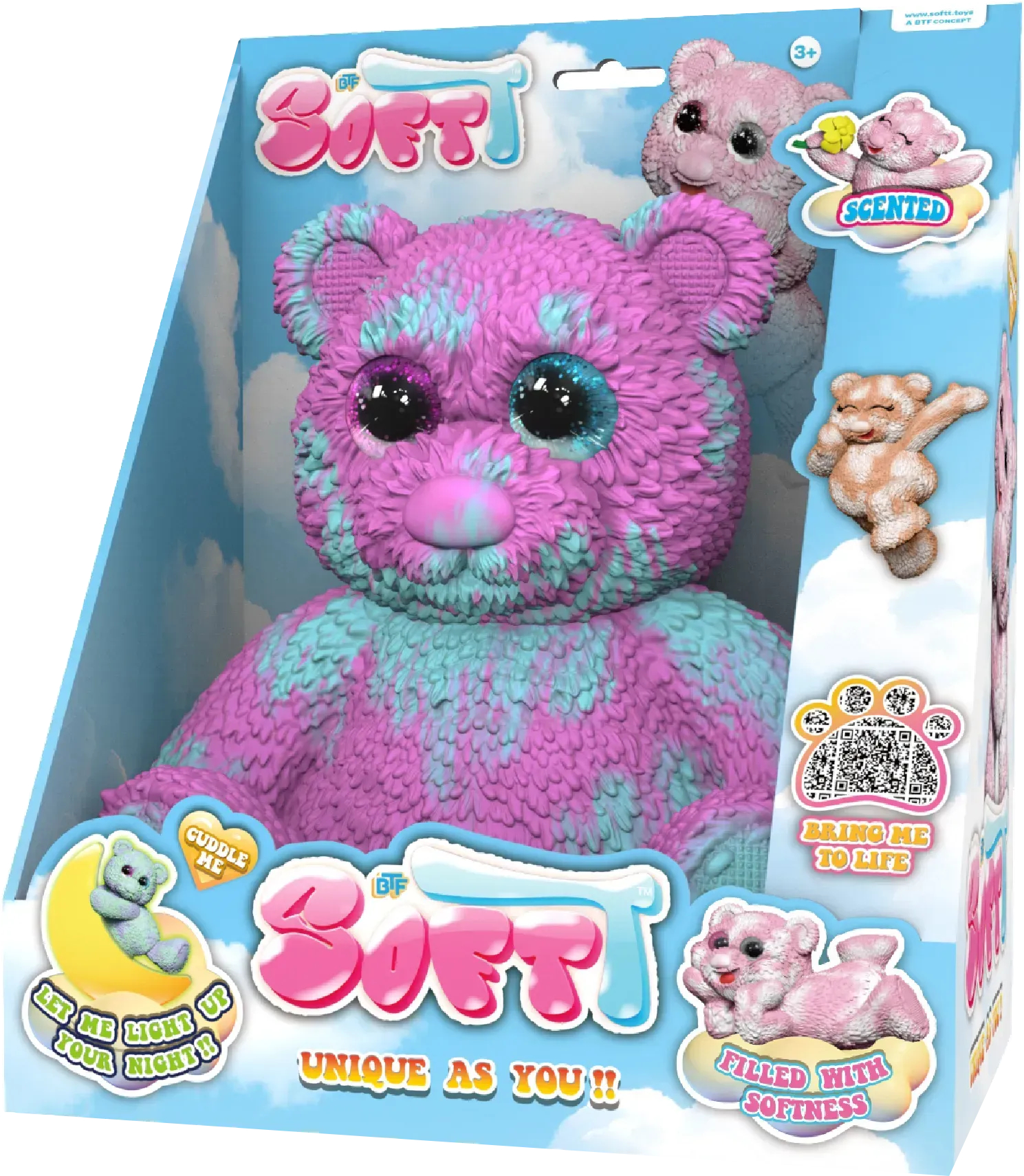 Мягкая игрушка BTF SoftT Мишка Маршмелоу Deluxe в ассортименте (93738) - Фото 1