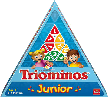 Настільна гра розвиваюча (5-7 років) Super Puper Triominos Junior (360681.206) - Фото 1