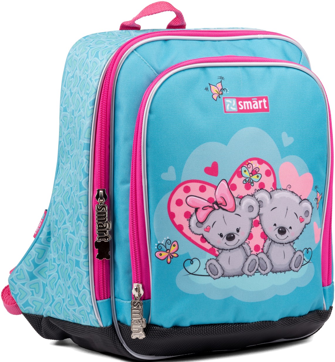 Рюкзак шкільний Smart H-55 Friends Turquoise (558022) - Фото 1