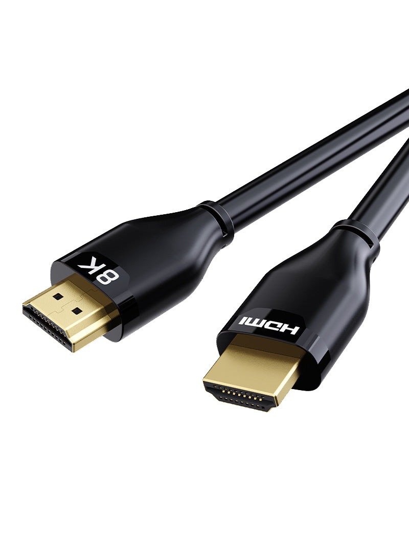 Кабель HDMI Cabletime HDMI - HDMI V 2.1 (M/M) 1m Black (CH12H) - Фото 1