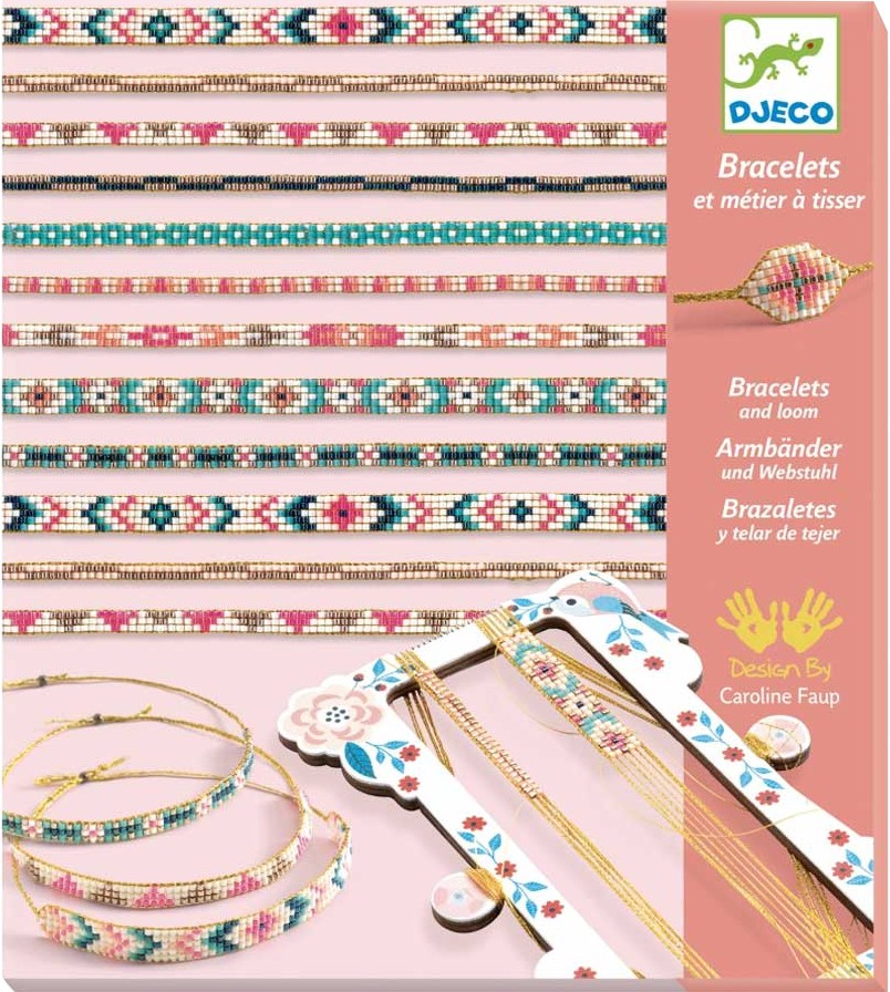 Набір для виготовлення прикрас Djeco Яскраві браслети (DJ09838) - Фото 1