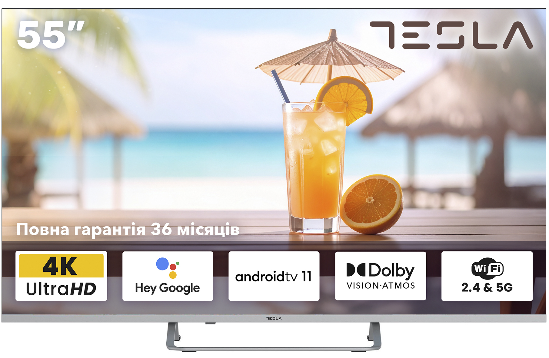 Телевизор Tesla 55E635SUS - Фото 1