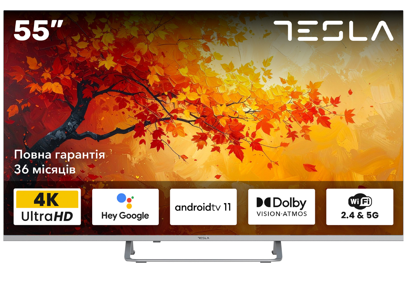 Телевизор Tesla 55E635SUS - Фото 1