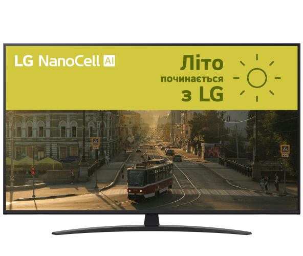 Телевізор LG 55NANO81A6A - Фото 1