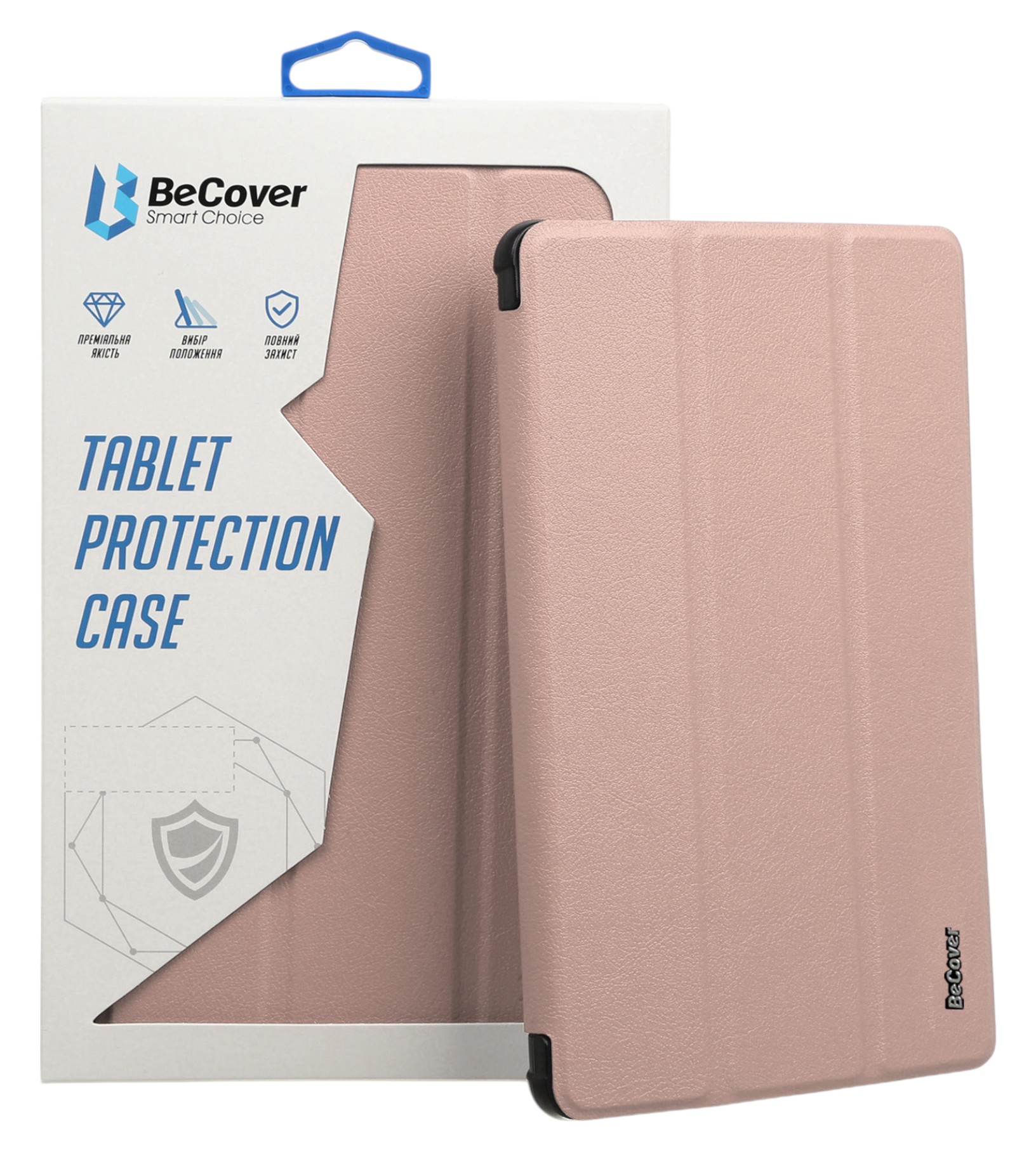 Чехол для планшета BeCover Smart Case for Samsung Galaxy Tab S6 Lite 10.4 P610/P613/P615/P619 Rose Gold (708325) - Фото 1