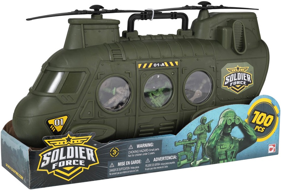 Ігрова фігурка солдатики Chap Mei "Солдати" SOLDIER FORCE BUCKET (545036) - Фото 1