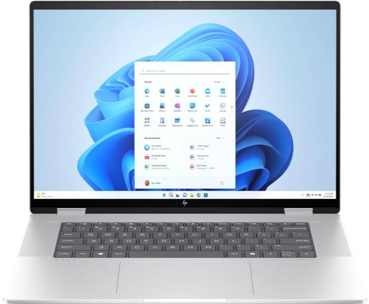 Ноутбук HP Envy x360 16-ac0000ua (AQ8K3EA) Glacier Silver - Фото 1