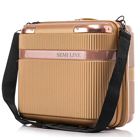 Косметичка Semi Line 16L Gold (T5667-1) - Фото 1