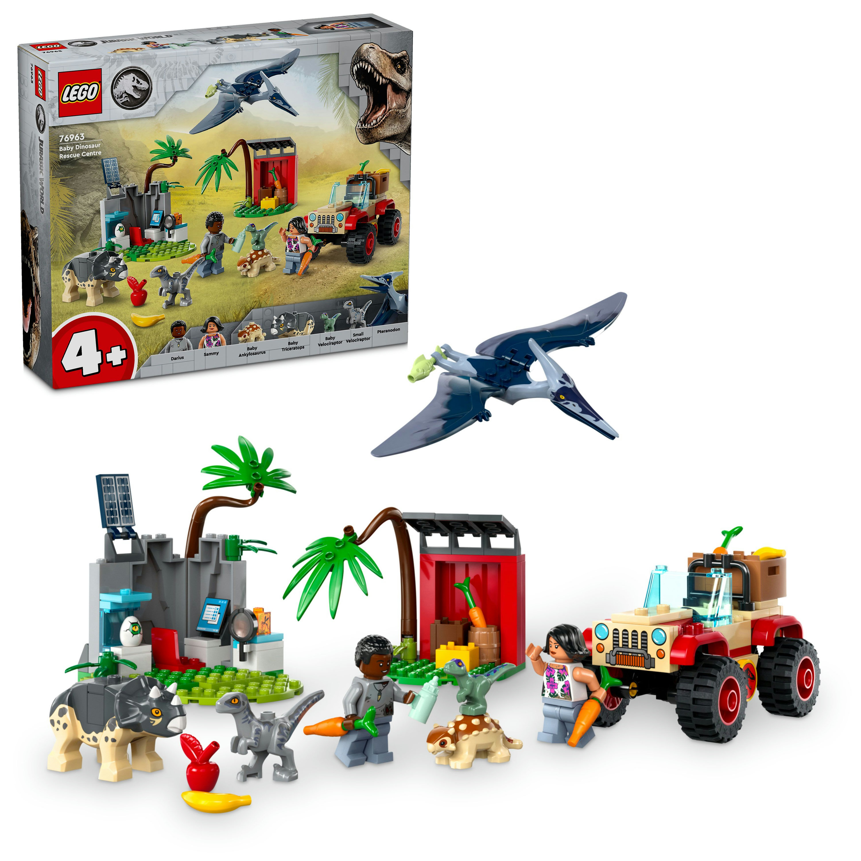 Конструктор LEGO Jurassic World Центр спасения малышей динозавров (76963) - Фото 1