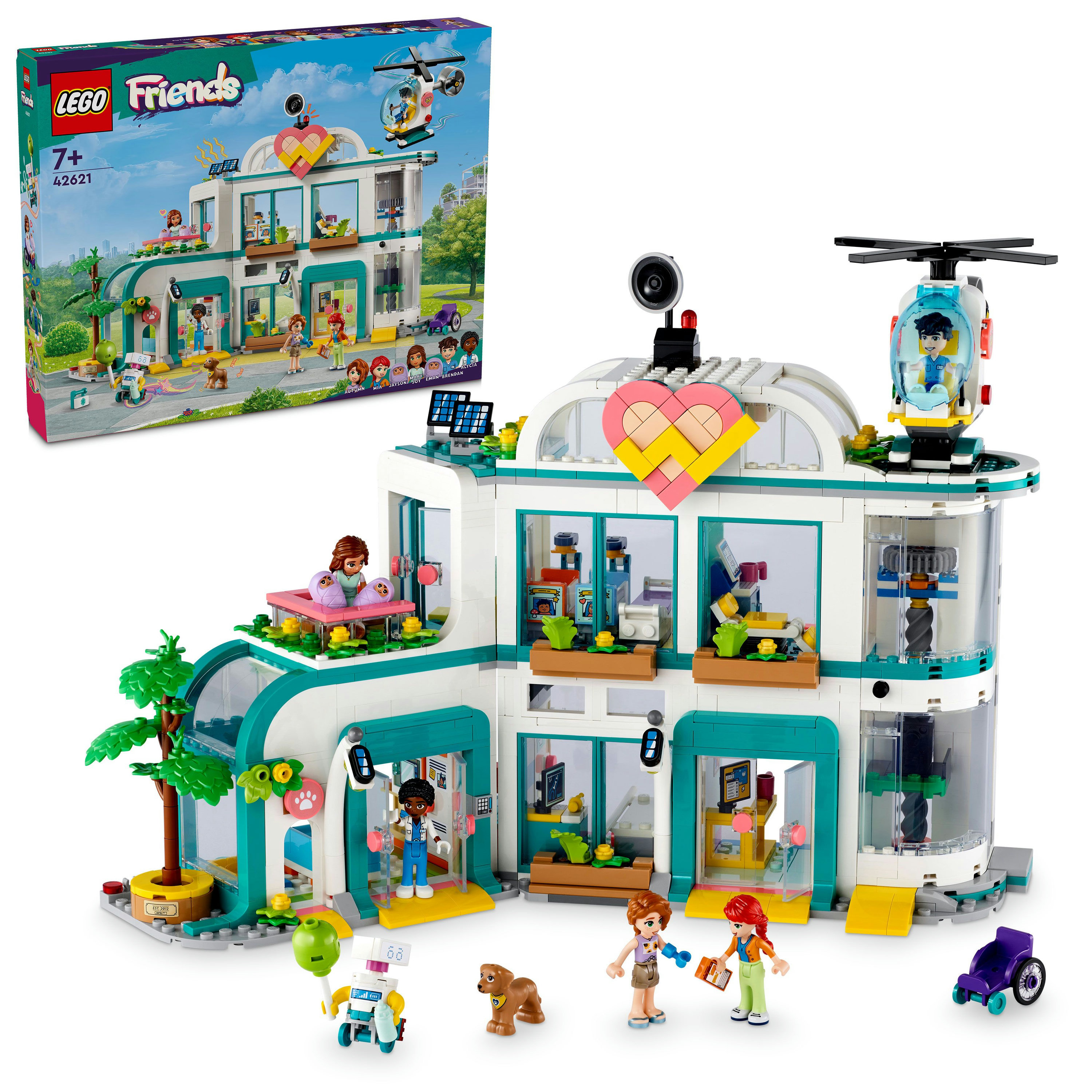 Конструктор LEGO Friends Больница в Хартлейк-Сити (42621) - Фото 1
